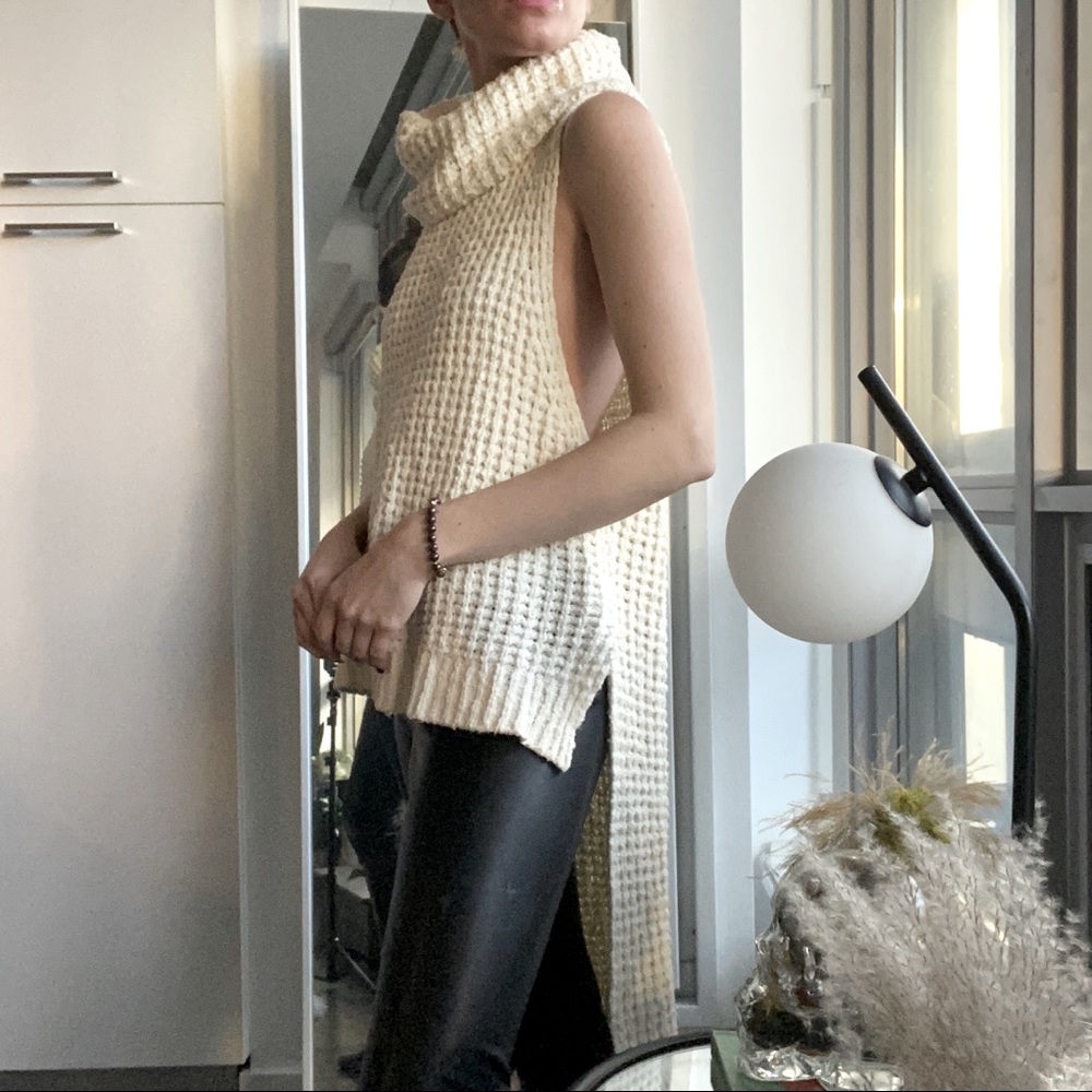 Free People Knit Hi-Low